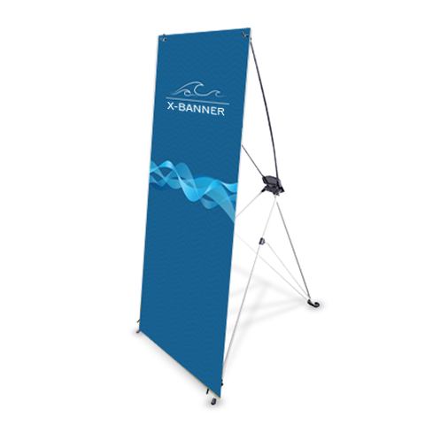 Banner with X-Frame + Print